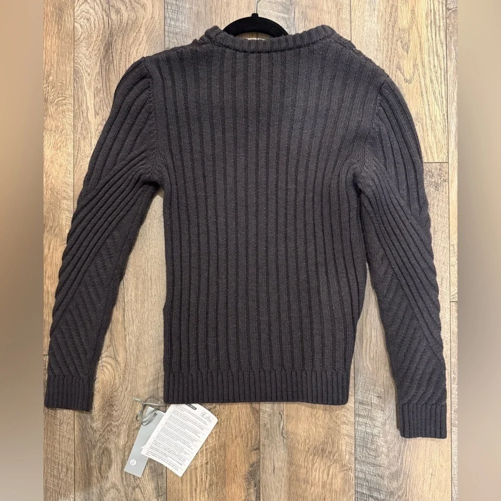 DANIELE ALESSANDRINI ITALIA Grey Sweater. Mens. Large size. NWT